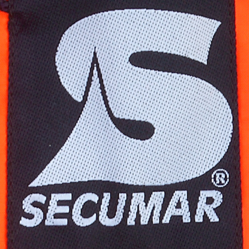 Secumar rettungsweste bravo orange/blau 30-40kg 3