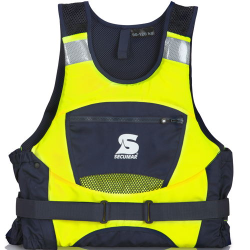 Secumar schwimmweste jump pro geel/blau foto 1