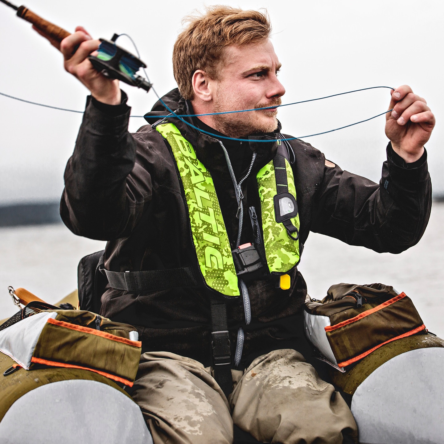 Baltic Mako 165N manuelles Rettungsweste grün 5