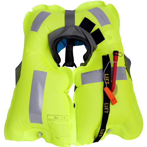 rettungsweste ultra 170N harness grijs / schwarz
