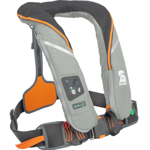 Secumar rettungsweste survival 220N grijs/orange 2