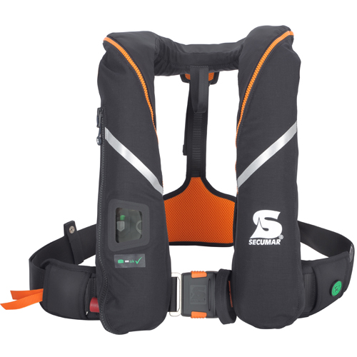 rettungsweste survival 275N schwarz / orange