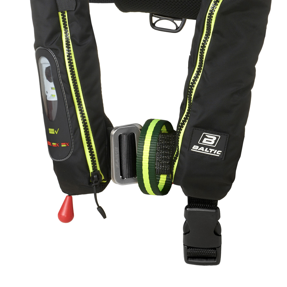 baltic Legend 165N aufblasbare rettungswesten harness schwarz 2