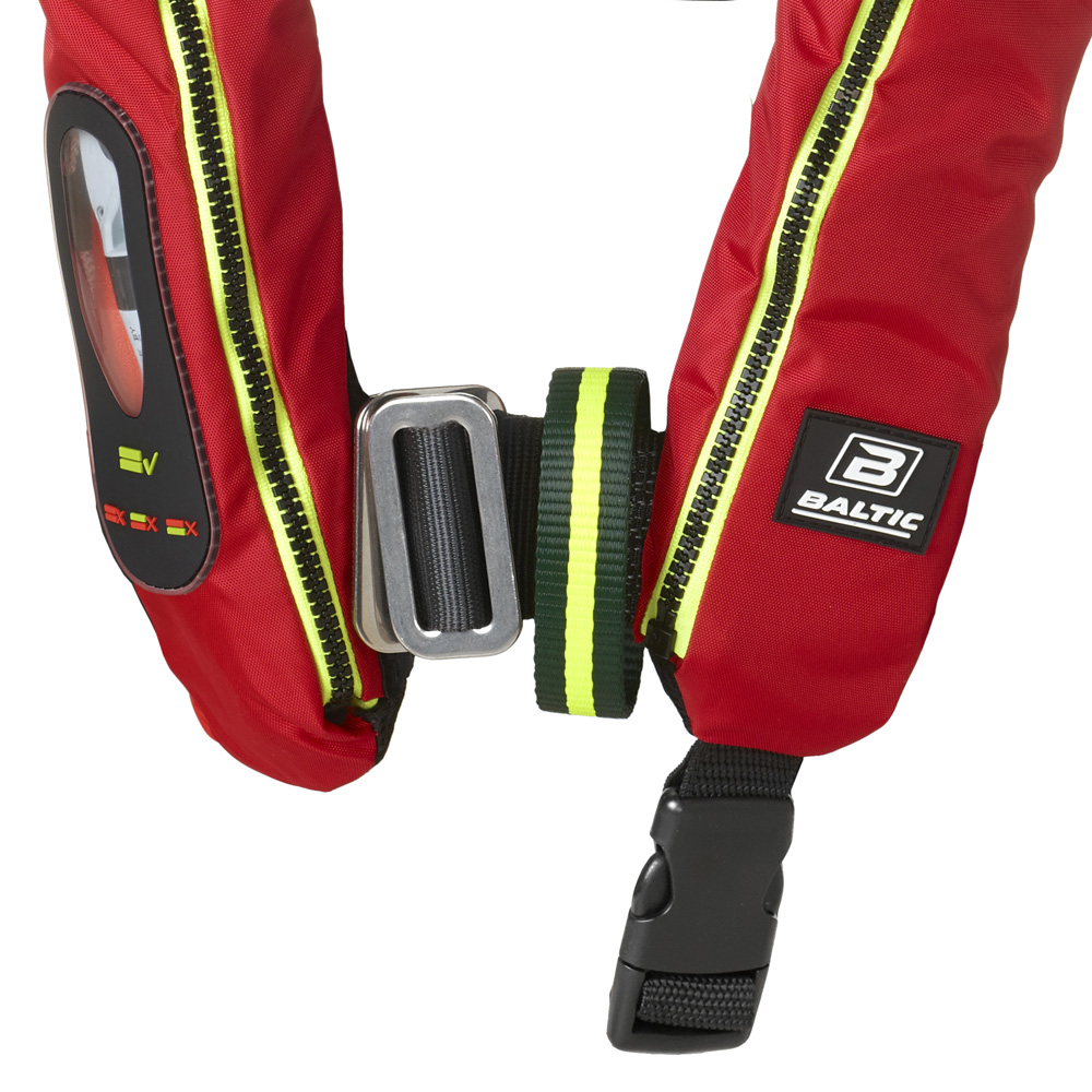 baltic Legend 165N aufblasbare rettungswesten harness rot 2