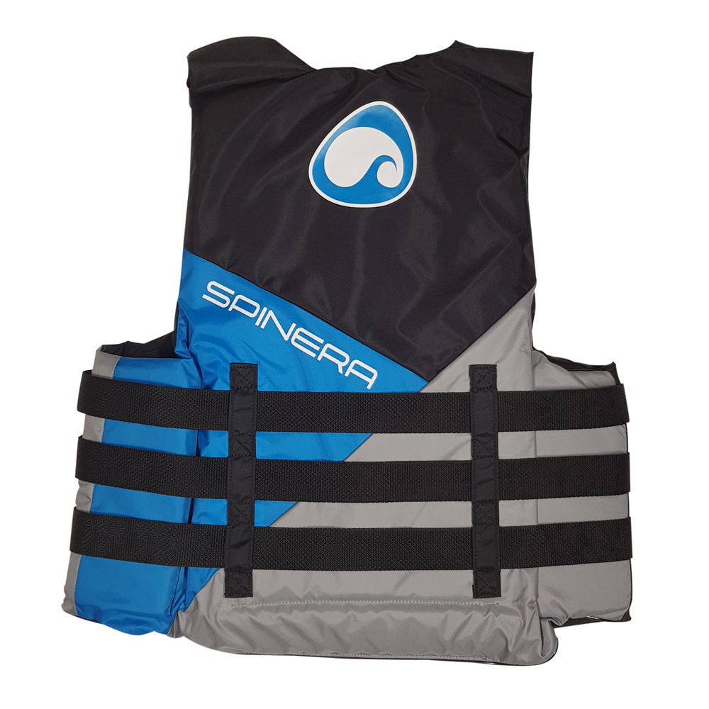 Deluxe Nylon Schwimmweste blau