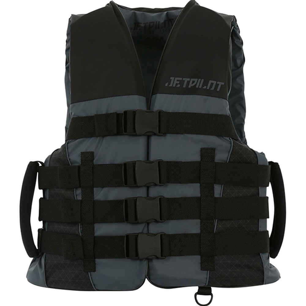 Jetpilot Strike Nylon Schwimmweste schwarz mit supergrip Griffen 4