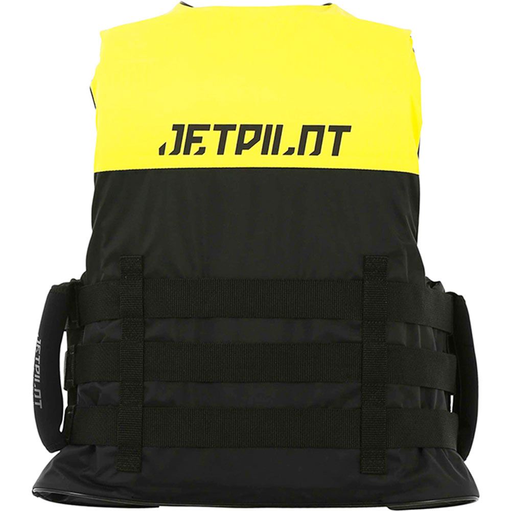 Jetpilot Strike Nylon Schwimmweste gelb mit supergrip Griffen 2