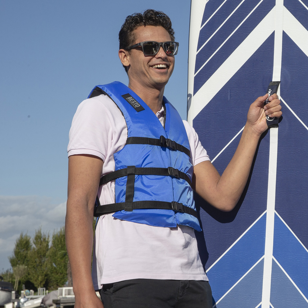 Besto Allround Fit 50N schwimmweste blau Foto 3