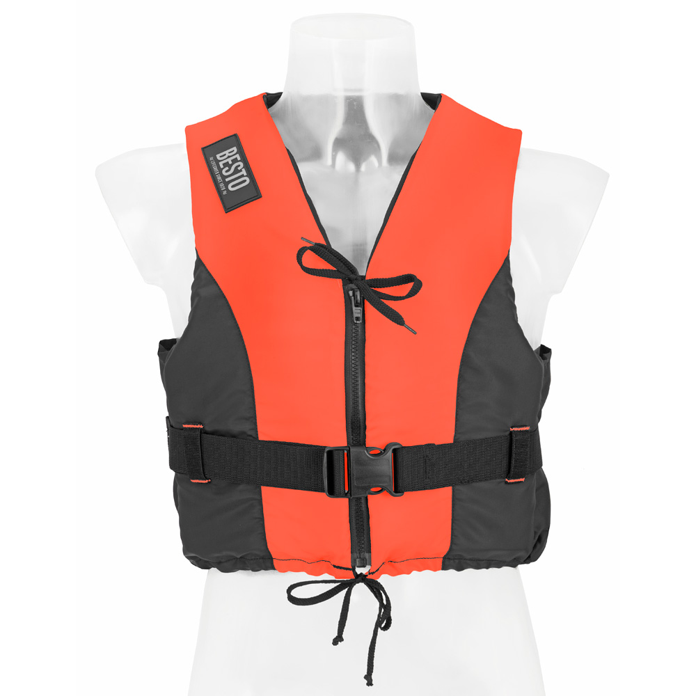 Besto Dinghy 50N schwimmweste orange/schwarz foto 1