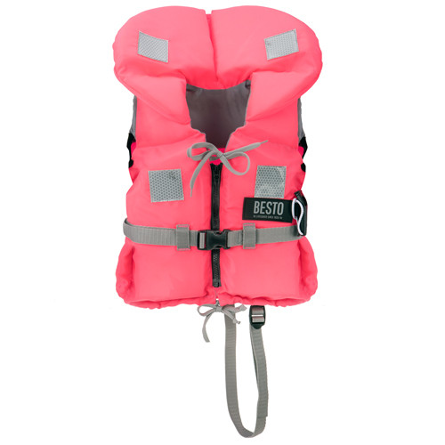 racingbelt kinderrettungsweste 100n 15-20kg rosa