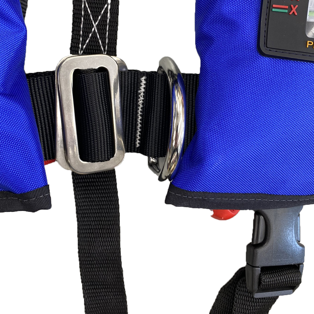 Besto aufblasbare rettungsweste pro junior 100n blau 15-40kg 3
