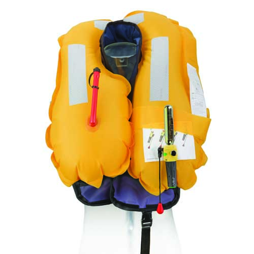 Besto aufblasbare rettungsweste 165N schwarz 4