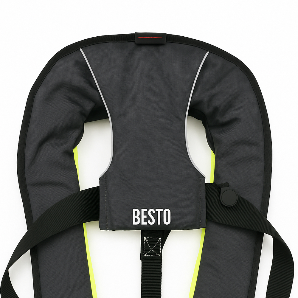 Besto Extreme hoher Komfort automatische Rettungsweste 300N in leuchtendem Gelb 5