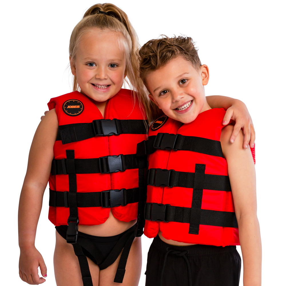 Jobe Scribble schwimmweste kind rot 2