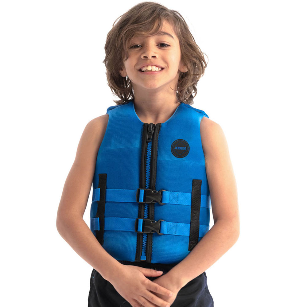 Jobe neopren schwimmweste kinder blau foto 1