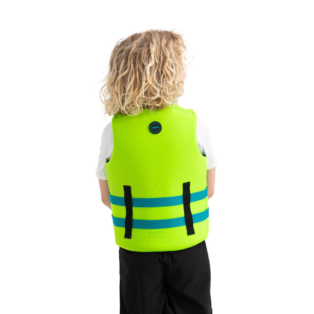 Neopren Schwimmweste Kind grün