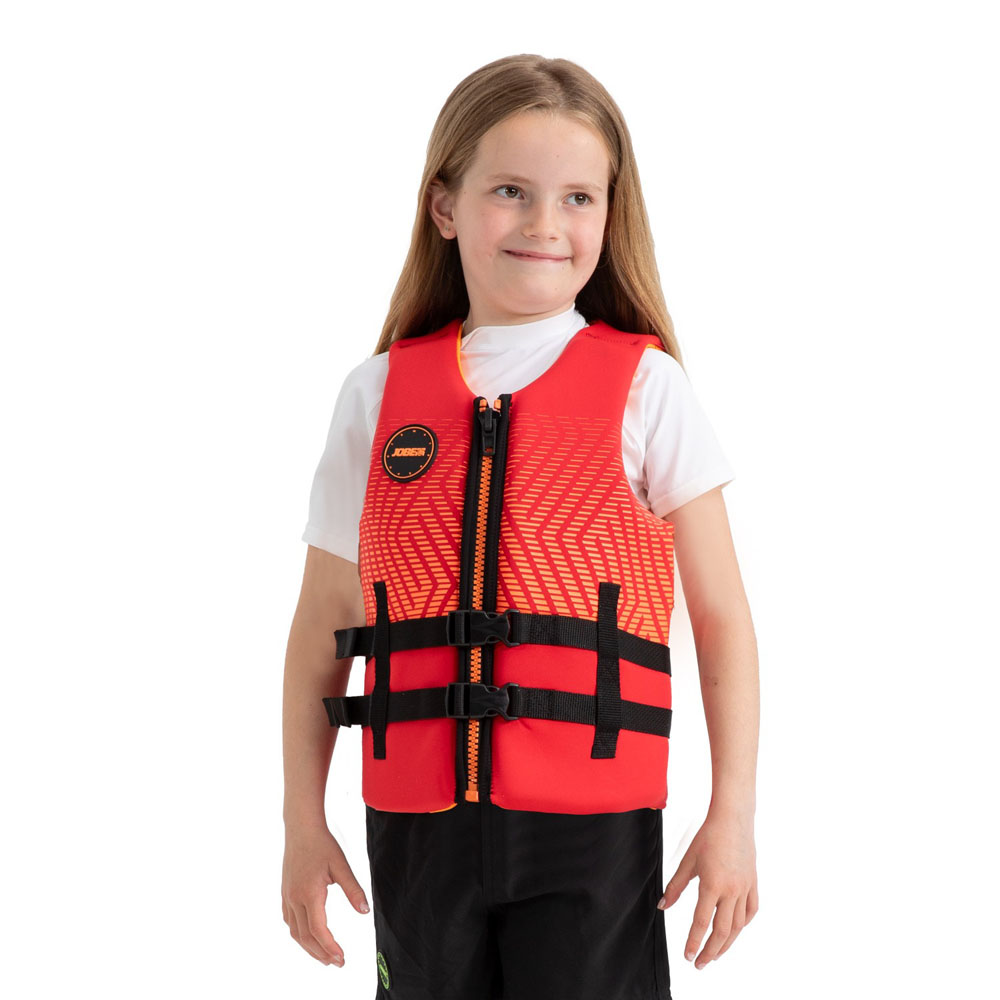 Neopren Schwimmweste Kind rot