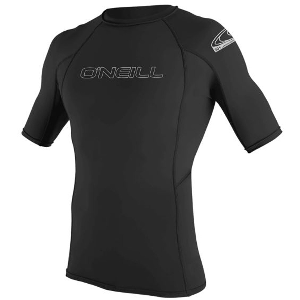 Oneill Kurzarm-Rashguard für Herren in Schwarz foto 1