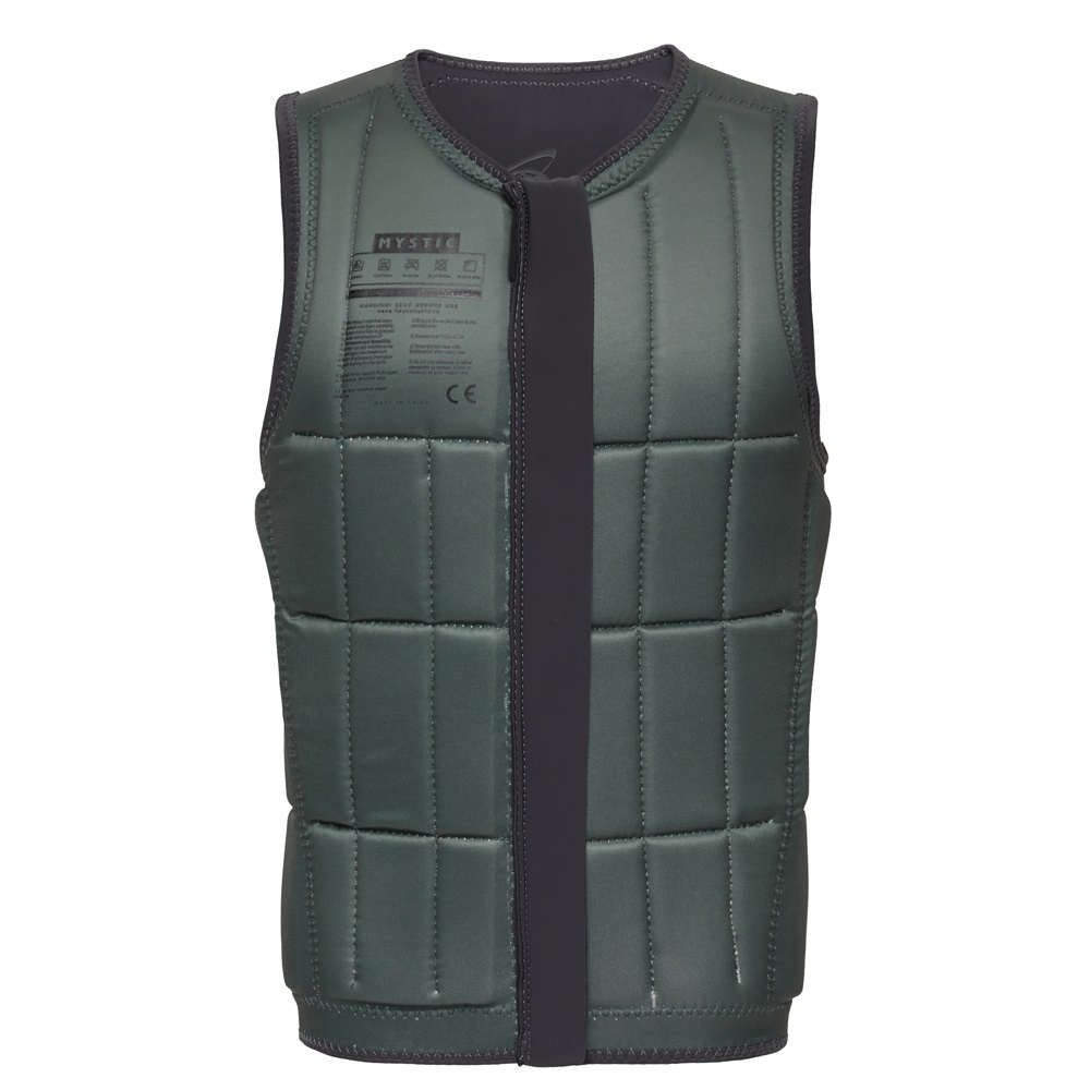 Mystic Anarchy impact shield  herren Fzip Wake Phantom gris 3