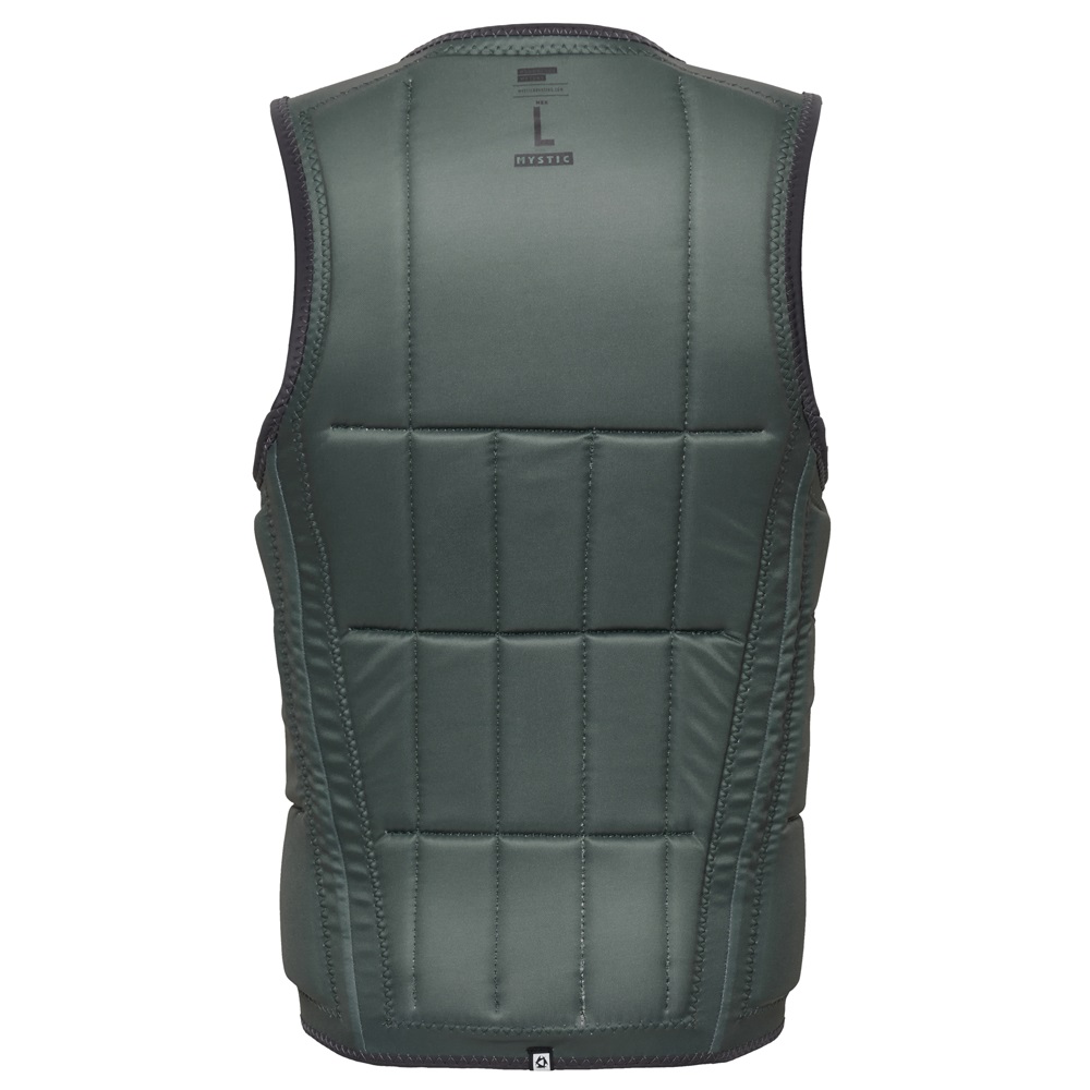 Mystic Anarchy impact shield  herren Fzip Wake Phantom gris 4