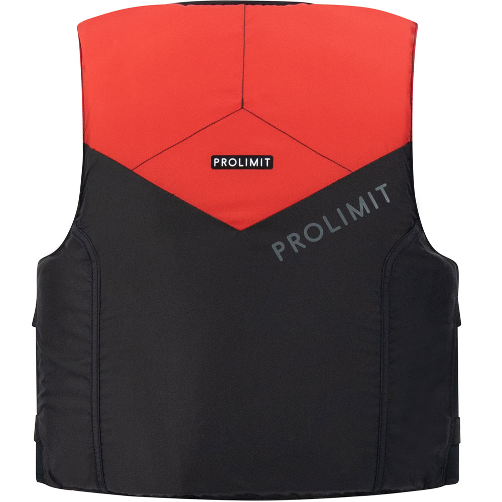 Freeride Schwimmweste schwarz/rot