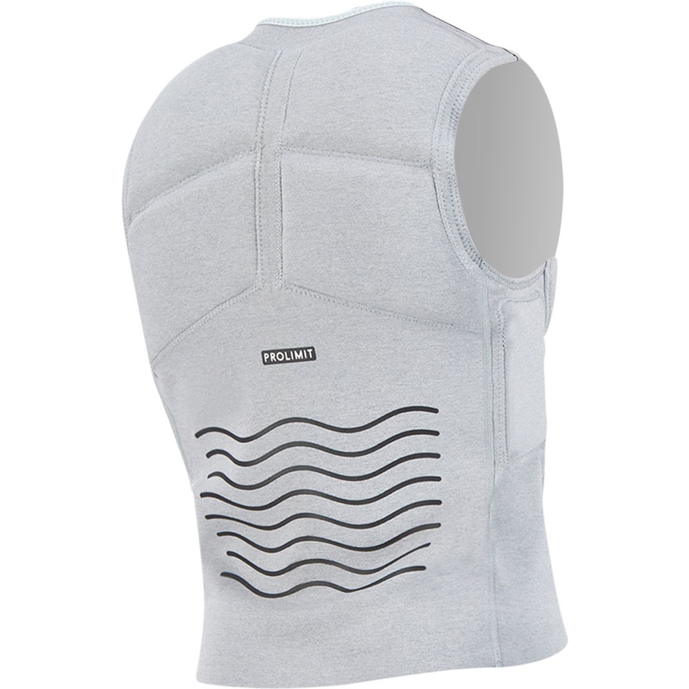 Prolimit Mercury Half Padded Frontzip Impact Shield grau 2