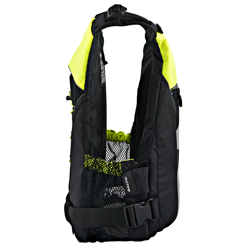 baltic SUP Elite 50N schwimmwesten gelb/schwarz 4