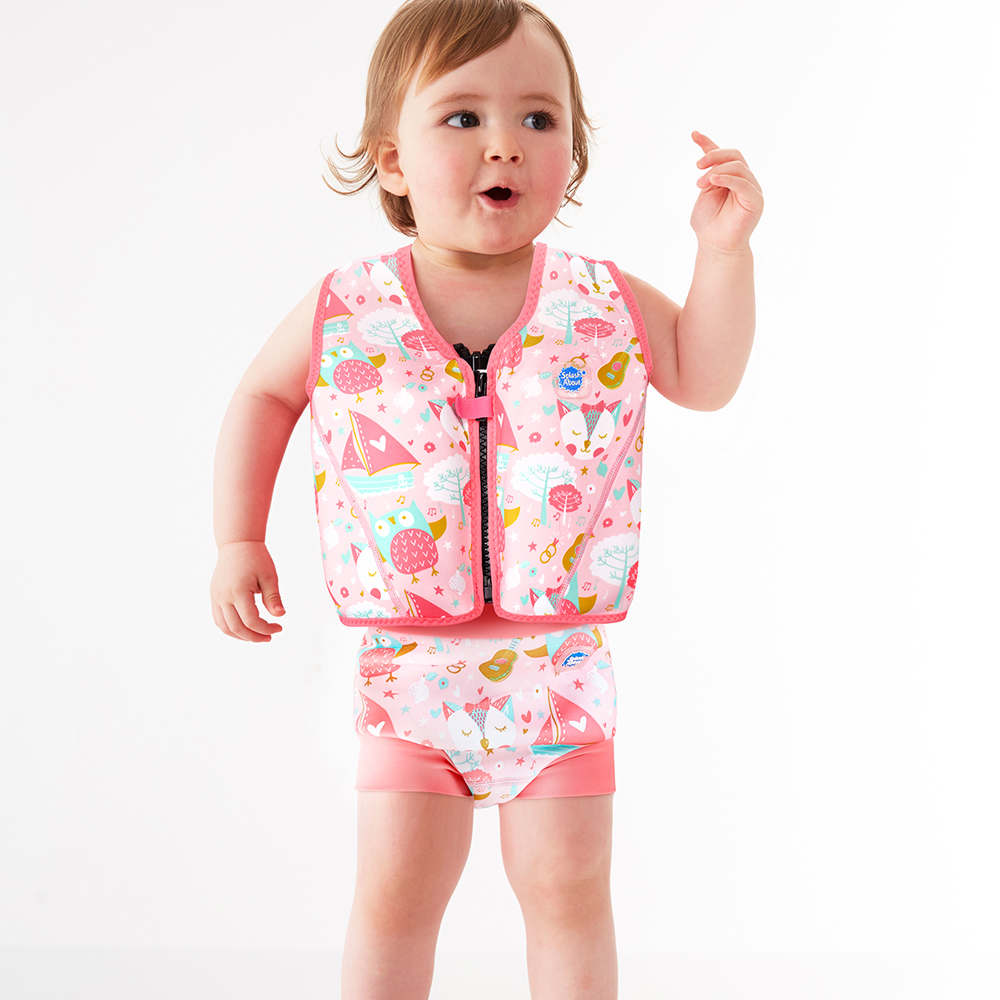 Splash About float jacket owl & cat 3