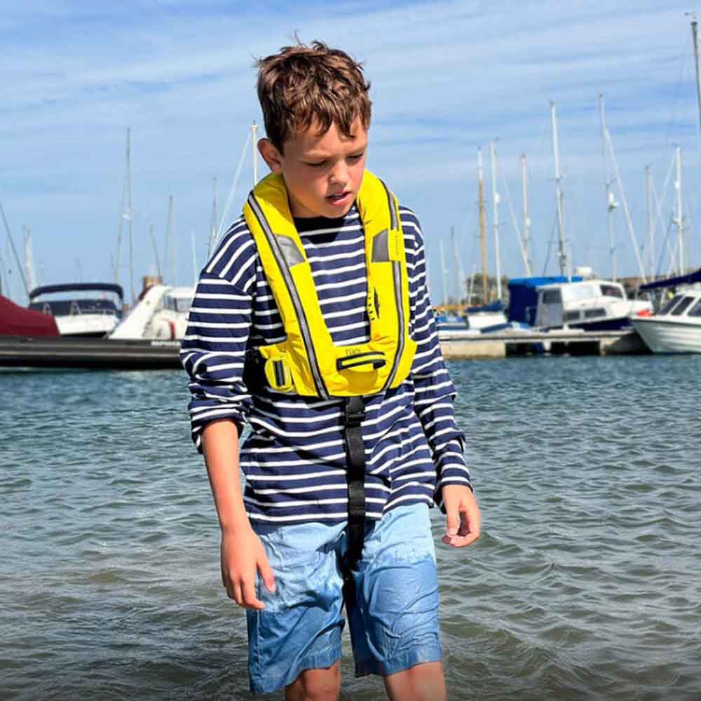 Spinlock Cento Junior rettungsweste 150N gelb 5