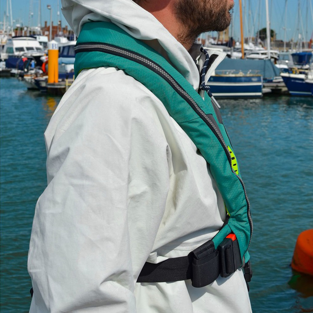 Spinlock Deckvest lite 170N rettungsweste grun 4