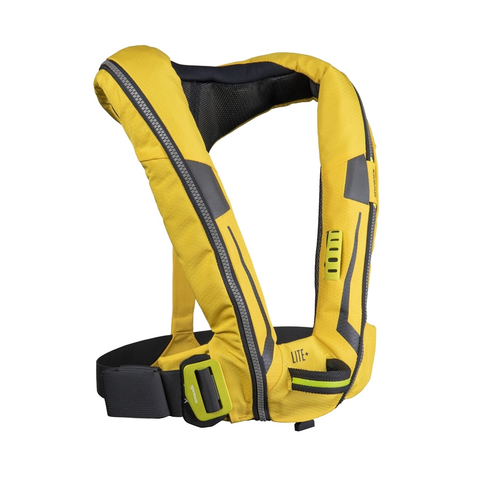 Deckvest lite+ 170N rettungsweste gelb harness