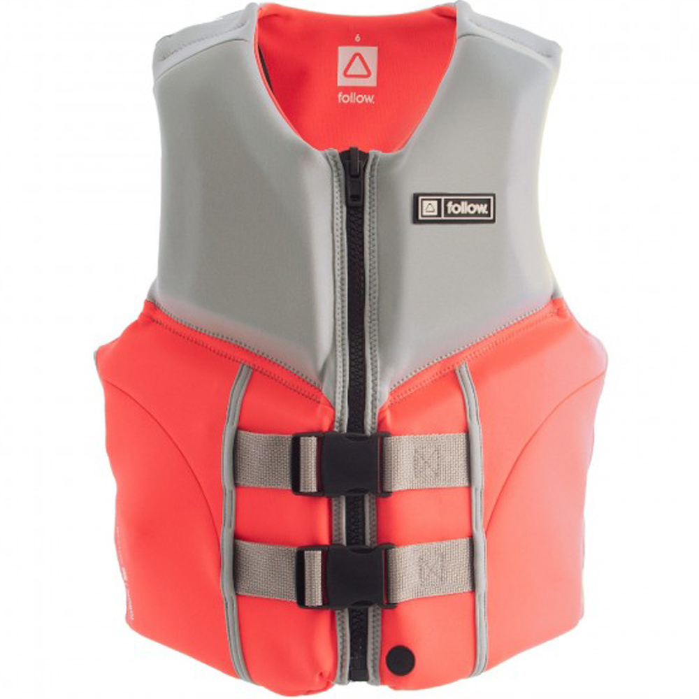 Cure neopren damen schwimmweste fluor rose