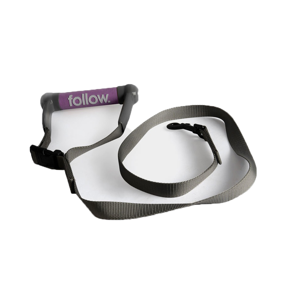 Follow Dog Lead Leash gris/lila foto 1