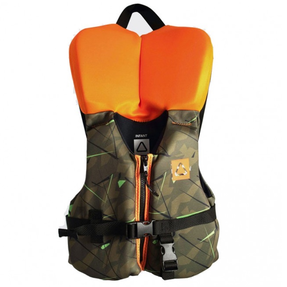 Pop Kind ISO schwimmweste grun/orange 20-30 kg