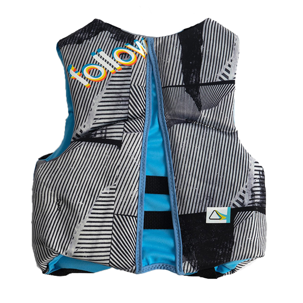Follow POP schwimmweste kinder 25-40 kg blau 3