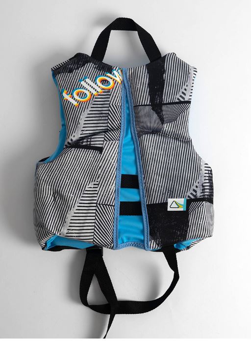 Follow POP schwimmweste kinder 25-40 kg blau foto 1