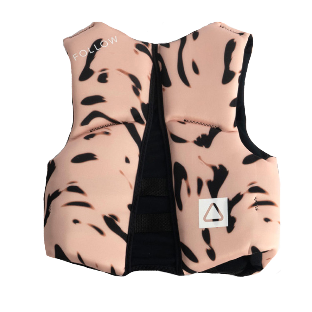 POP schwimmweste kinder 25-40 kg rose