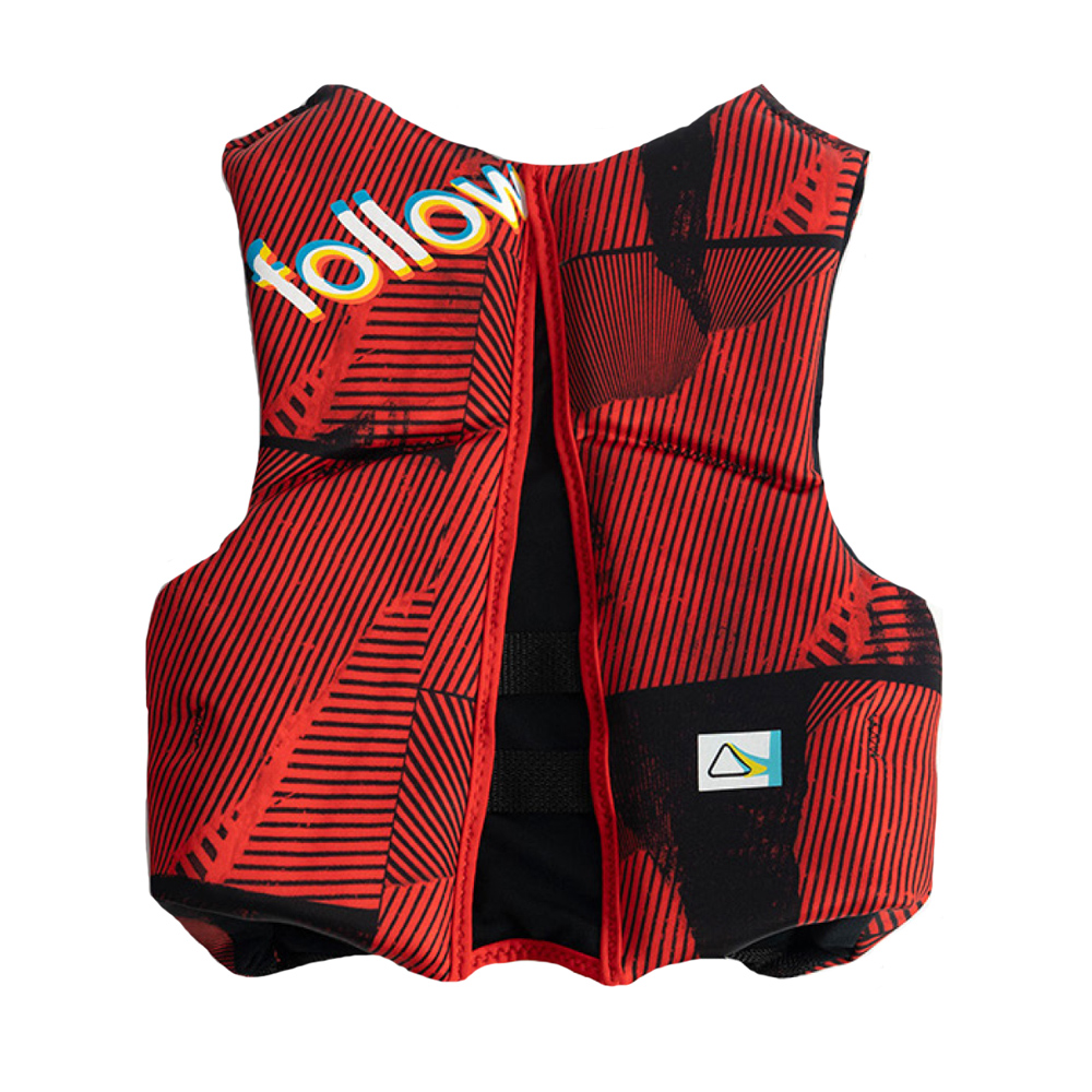 Follow POP schwimmweste kinder 25-40 kg rot 3