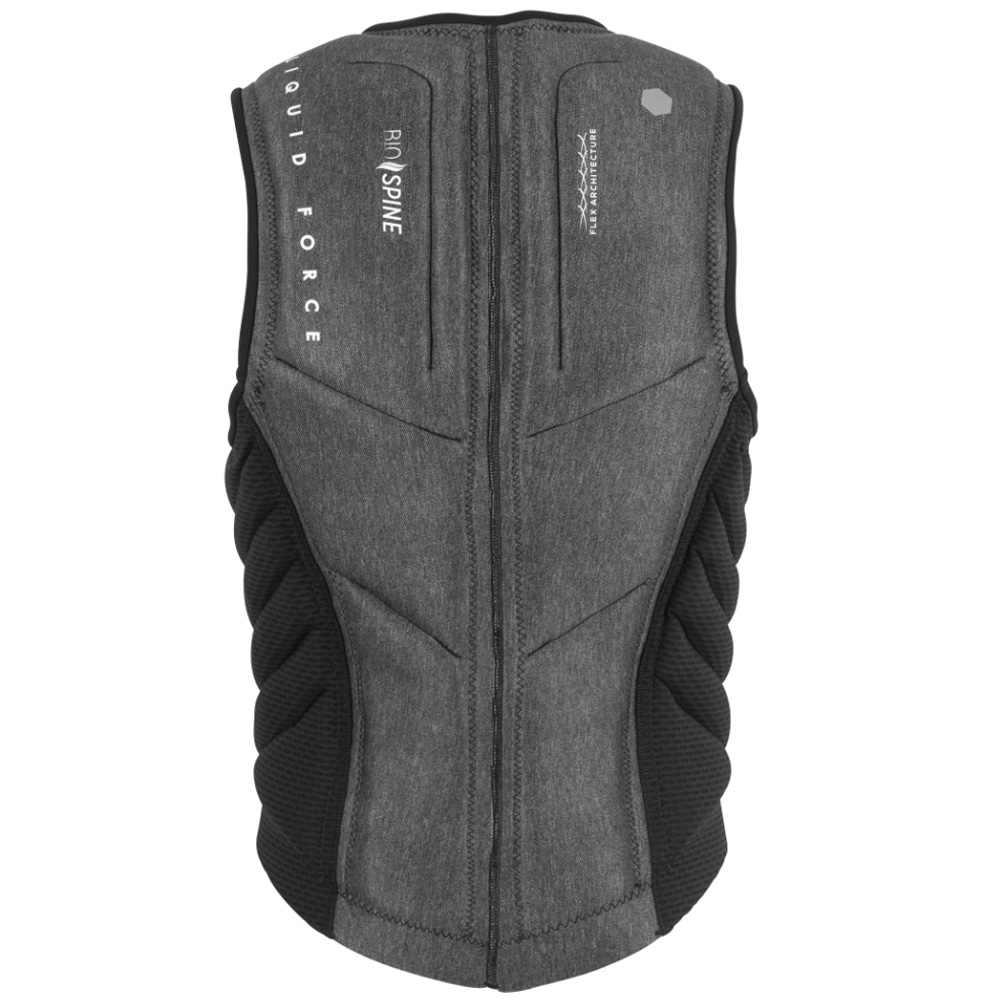 liquid-force squad comp ce impact shield herren schwarz-denim 3