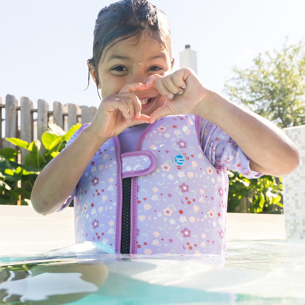 Splash About go splash swim vest lilac spring 5