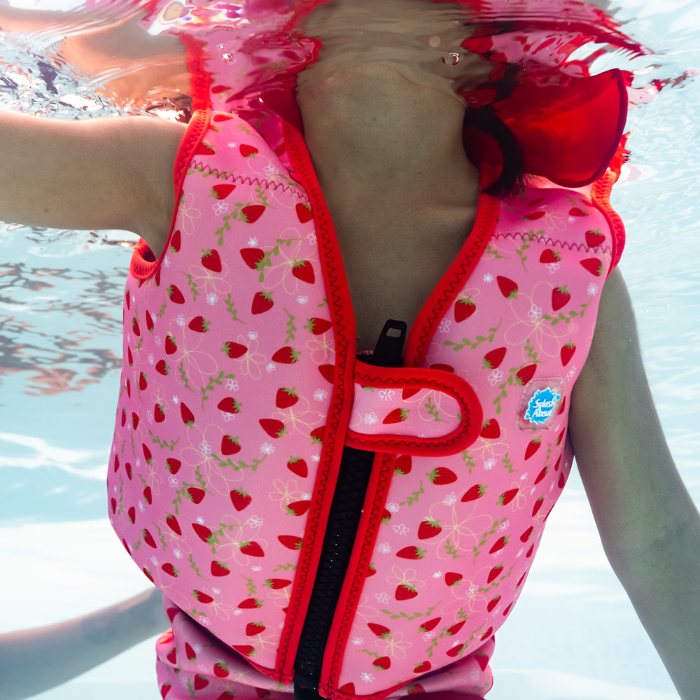 Splash About geh los schwimmweste erdbeere feld 6