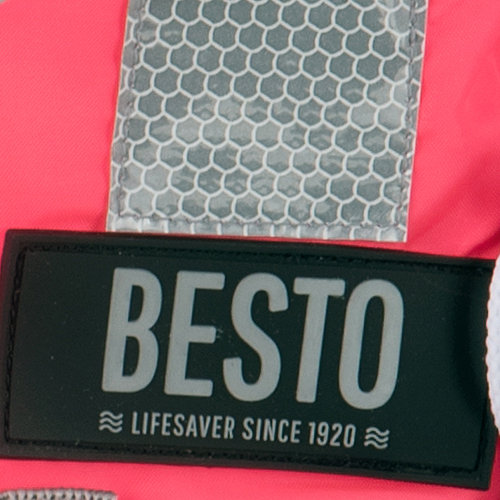 Besto racingbelt kinderrettungsweste 100n 0-15kg rosa
