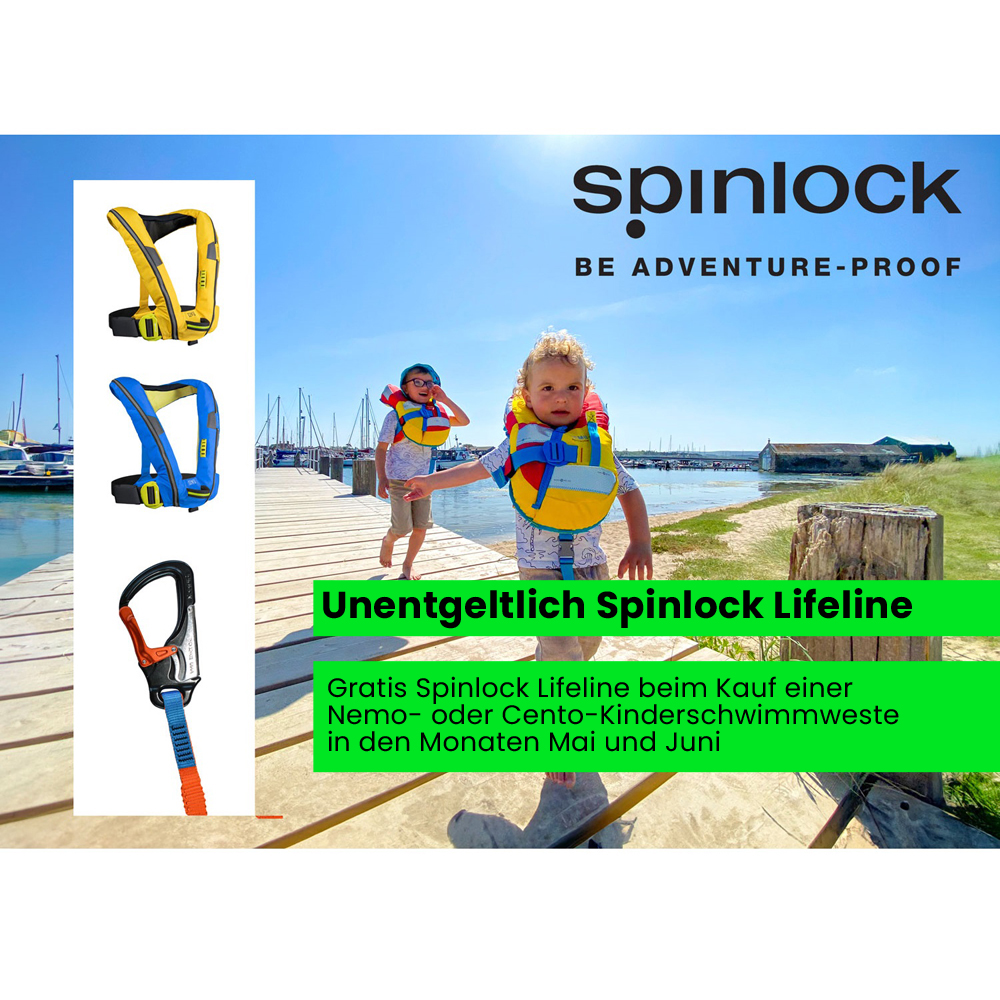 Spinlock Cento Junior rettungsweste 150N gelb